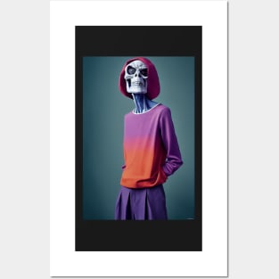 Top Model Skeleton Posters and Art